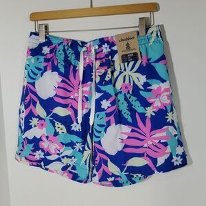 Chubbies The Floral Surprises 5.5" Classic Swim Trunks Flower Print M NWT